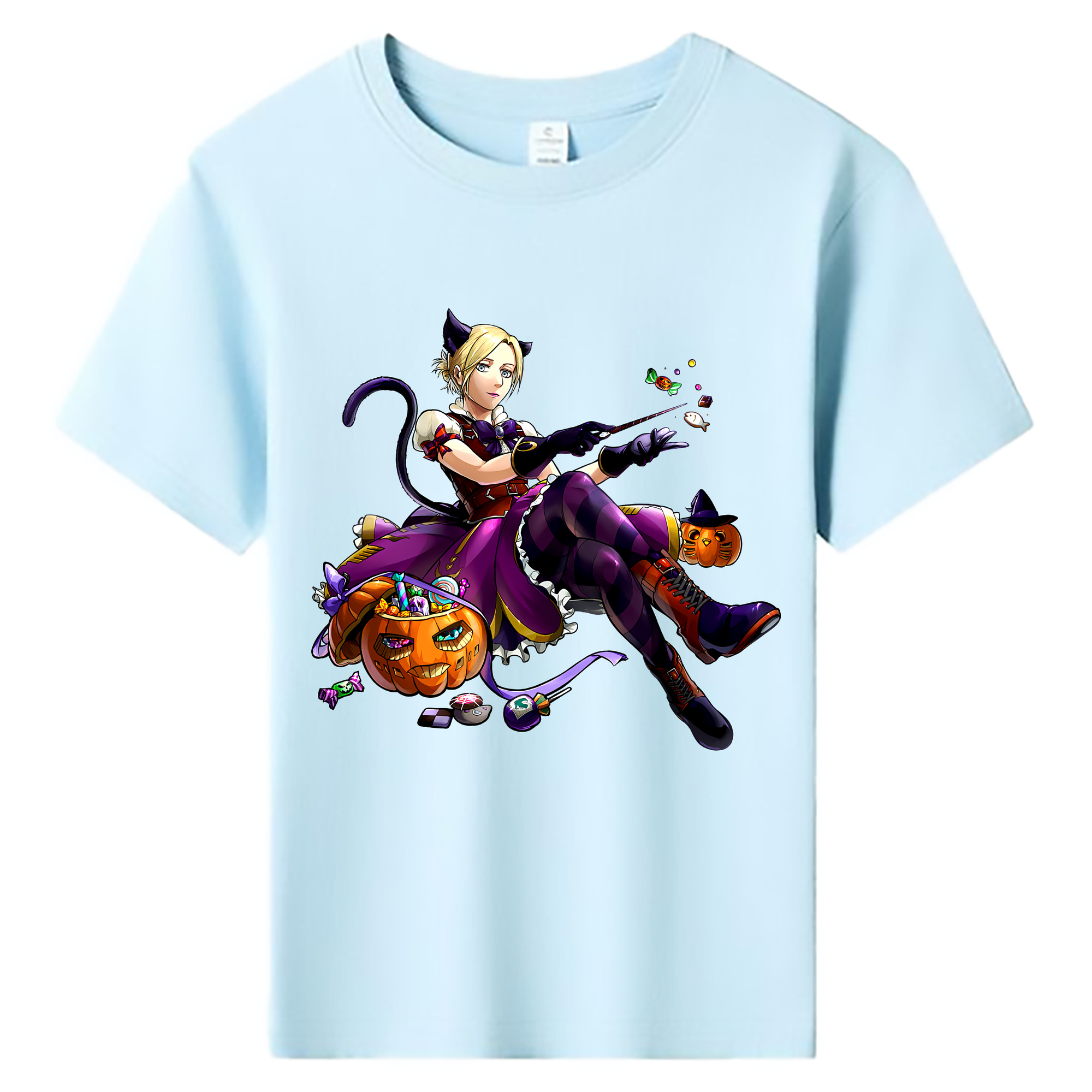 （画像用） 進撃の巨人 アニ・レオンハート Attack on Titan Annie Leonhart 綿100％キッズTシャツ（フロントプリント）